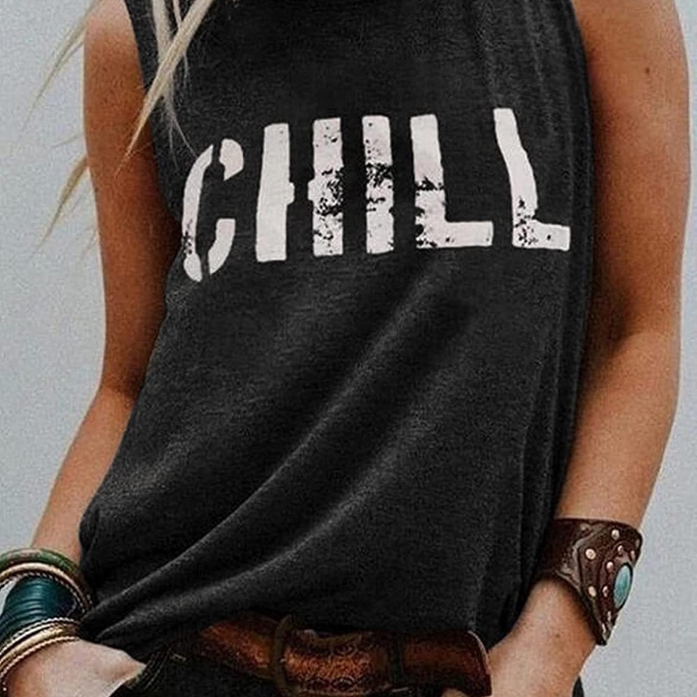 Chill tank top size medium